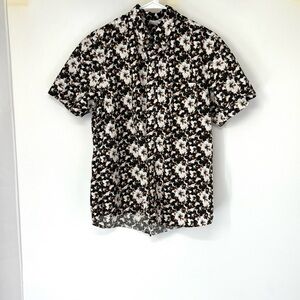 Ken LTD men’s large floral button down shirt